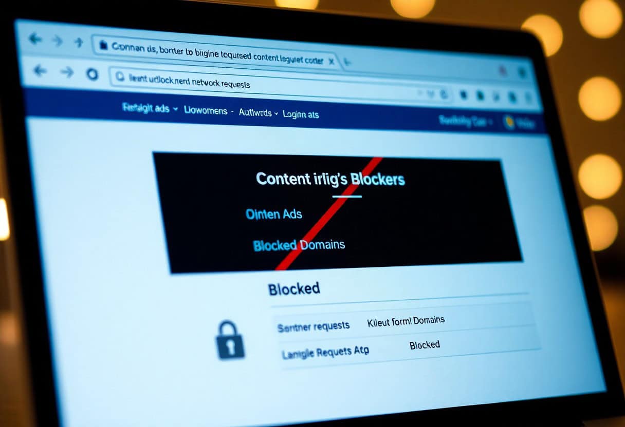 What is a content blocker and how does it work?
